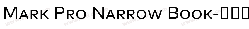 Mark Pro Narrow Book字体转换 Mark Pro Narrow Book字体转换
